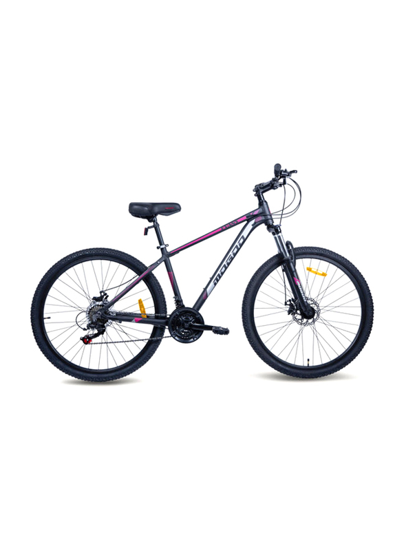 Mogoo Single Speed Cruiser Bicycle, 27.5 Inch, Medium, Black