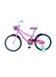 Mogoo Athena Unisex Kids Bicycle, 20 Inch, MGAT20PINK, Pink