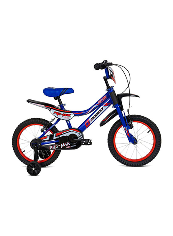 Mogoo Promax Unisex Kids Bicycle, 16 Inch, PRMX16, Blue