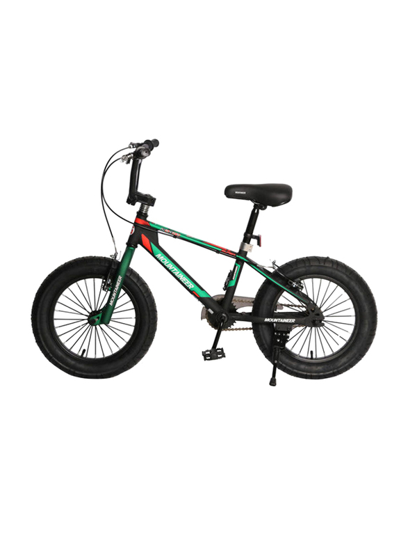 Mogoo Mountaineer Bike, 16 Inch, Green