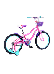Mogoo Athena Unisex Kids Bicycle, 20 Inch, MGAT20PINK, Pink