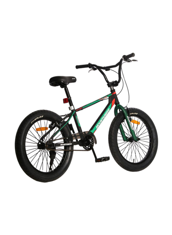 Mogoo Mountaineer Bike, 20 Inch, Green