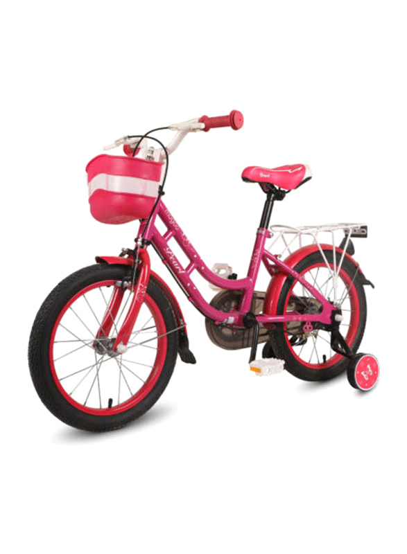 Mogoo Pearl Kids Bicycle, 16 Inch, MGPEARL16DPNK, Black/Pink/White