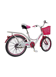 Vego Queen City Bike, 20 Inch, Dark Pink
