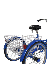 Benotto Tricycle With Basket, Medium, Blue