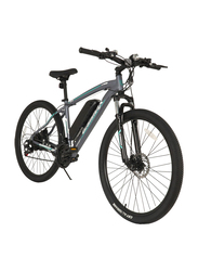 Gammax Explorer E Mountain Bike, 27.5 Inch, Extra Large, Grey/Black