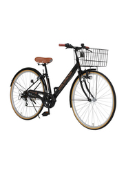 Mogoo Voldy Urban Bike, 27 Inch, Large, Black