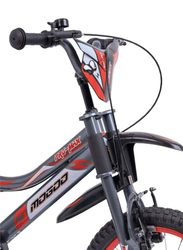 Mogoo Promax Unisex Kids Bicycle, 16 Inch, PRMX16, Grey