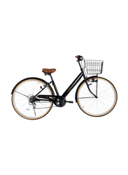 Mogoo Voldy Urban Bike, 27 Inch, Large, Black