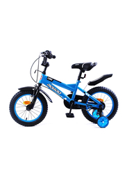 Mogoo Classic Unisex Kids Bicycle, 14 Inch, MGCL14BLUE, Blue/Black