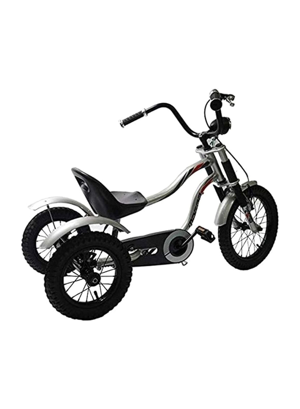 Mogoo 3-Wheel Unisex Tricycle, MG 16, Silver/Black