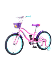 Mogoo Athena Unisex Kids Bicycle, 20 Inch, MGAT20PINK, Pink