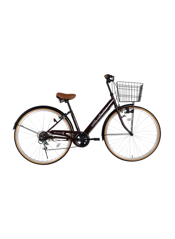 

Mogoo Voldy Urban Bike, 27 Inch, Large, Chocolate Brown