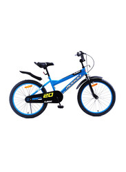 Mogoo Classic Unisex Kids Bicycle, 20 Inch, MGCL20BLUE, Blue/Black