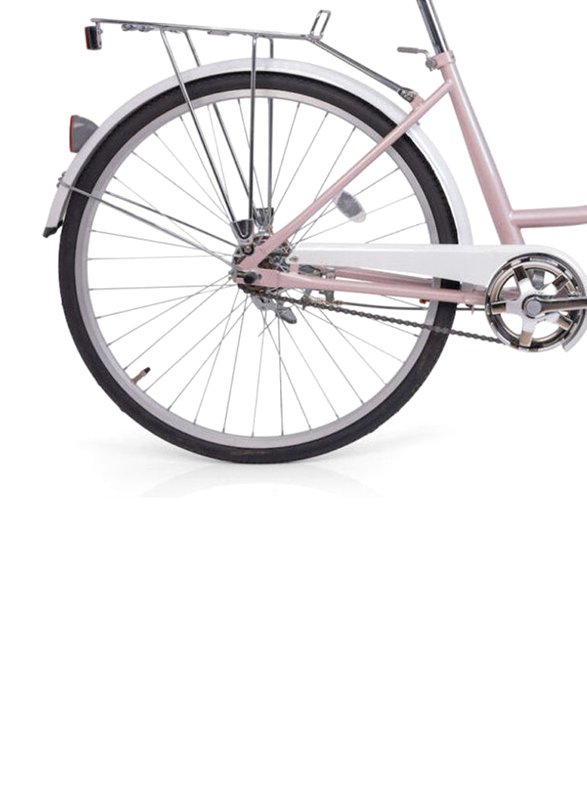 Mogoo Fiona Cruiser Bike, 26 Inch, Pink