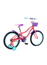 Mogoo Athena Unisex Kids Bicycle, 20 Inch, MGAT20PEACH, Peach