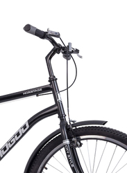 Mogoo Horritage Single Speed Road Bike, 26 Inch, Black