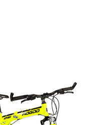 Mogoo Folding Mountain Bike, Medium, Fluorescent Yellow/Black