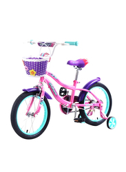 Mogoo Athena Unisex Kids Bicycle, 16 Inch, MGAT16PINK, Pink