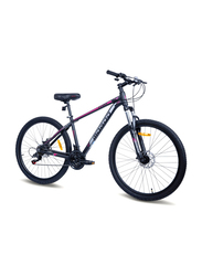 Mogoo Single Speed Cruiser Bicycle, 27.5 Inch, Medium, Black