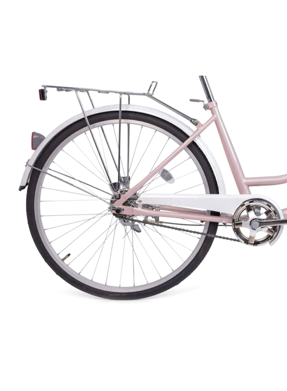 Mogoo Fiona Cruiser Bike, 24 Inch, Pink