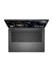 Dell Latitude 7410 Business Laptop, 14-inch Full HD Display, Intel Core i5-10310U, 256GB SSD, 8GB RAM, Intel UHD Graphics, FP Reader, EN KB, Windows 10 Pro, Black