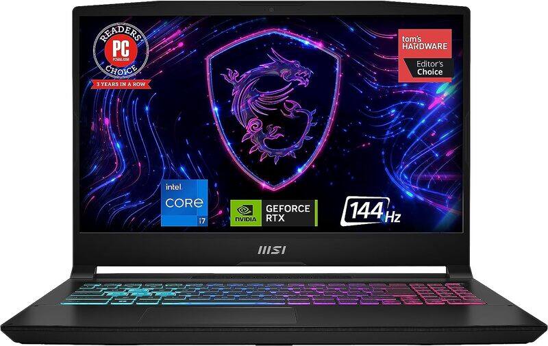 

MSI Katana 15 B13VGK Gaming Laptop, 15.6" 144Hz FHD, Core i7-13620H, 32GB RAM 2TB SSD, 8GB NVIDIA GeForce RTX 4070, Windows 11 Home. Black