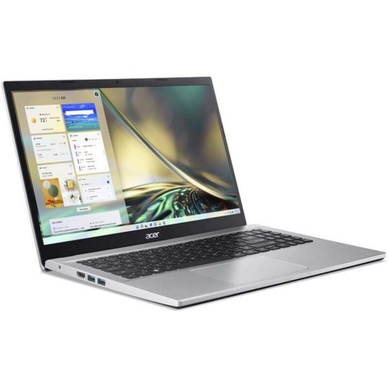 Acer Aspire 3 A315-59-55ZT Laptop - 15.6" FHD, Intel Core i5-1235U, 8GB RAM, 512GB SSD, Intel Iris Xe Graphics, Windows 11. Pure Silver ENG/ARB