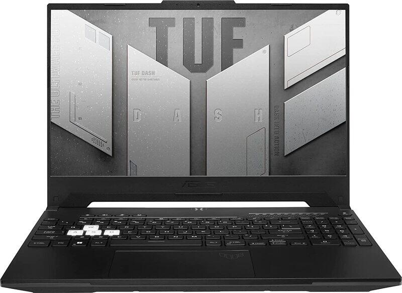 

ASUS TUF Dash FX517ZR Gaming Laptop - 15.6" Full HD 144Hz, Core i7-12650H, 16GB RAM, 512GB SSD, NVidia GeForce RTX 3070 8GB, Windows 11 Home - Off Bla