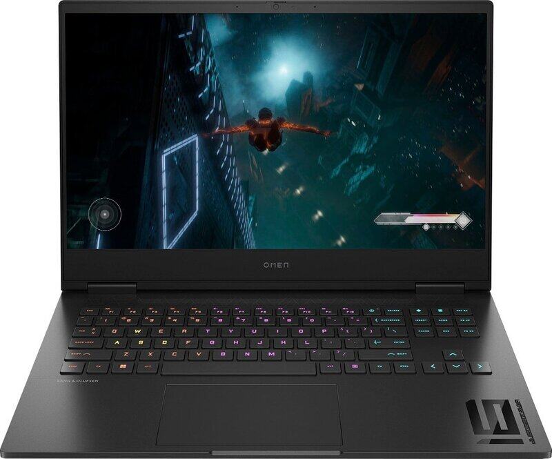 HP Omen 16-wd0063dx Gaming Laptop, 16.1" FHD 144Hz, Intel Core i7-13620H, 16GB RAM 1TB SSD, 6GB NVIDIA RTX 4050, Windows 11 Home. Shadow Black Eng KB