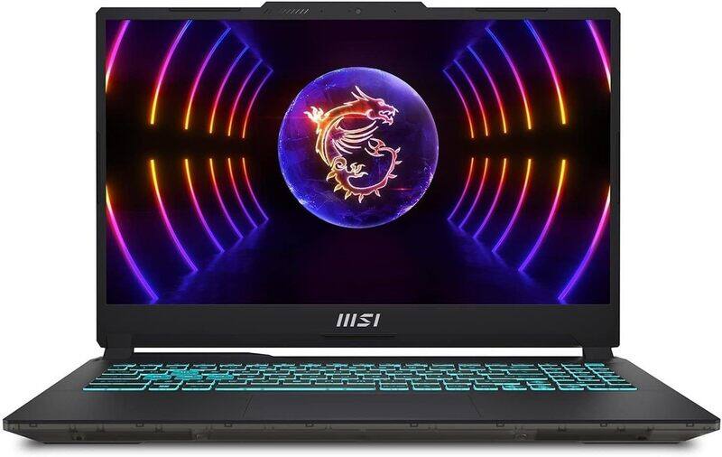 

MSI Cyborg 15 A13VE Gaming Laptop, 15.6" FHD 144Hz, Intel Core i7-13620H, 16GB RAM, 512GB SSD, 6GB NVIDIA GeForce RTX 4050, Windows 11 Home. Black