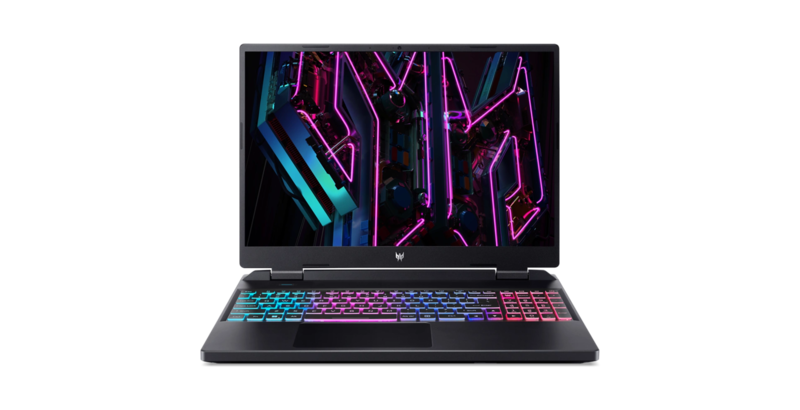 

Acer Predator Helios Neo 16 Gaming Laptop, 16" WQXGA 165Hz, Core i9-13900HX, 32GB RAM 2TB SSD, 8GB NVIDIA RTX 4070, Windows 11 Home. Obsidian Black En