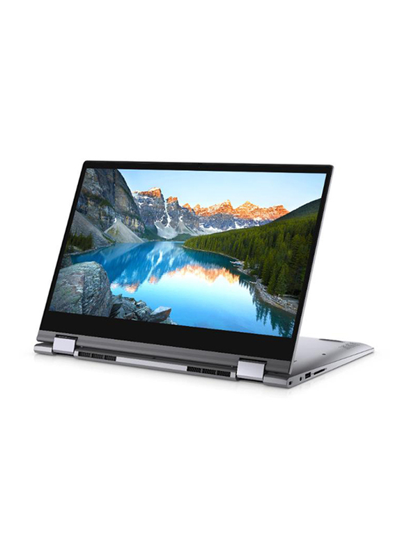 Dell Inspiron 5406 2-in-1 Laptop, 14" HD Touch Display, Intel Core i5-1135G7 11th Gen 4.2GHz, 256GB SSD, 8GB RAM, Intel Iris Xe Graphics, EN KB with LED-Backlit, Win 10, Grey