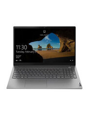 Lenovo Thinkbook 15 G2 ITL Laptop, 15.6" FHD Display, Intel Core i5-1135G7 2.4GHz, 1TB HDD, 8GB RAM, Intel Iris Xe Graphics, EN-KB with FP Reader, Dos, 20VE000KAK, Mineral Grey