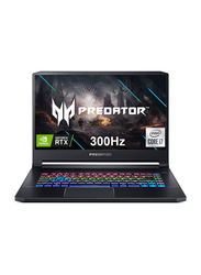 Acer Predator Triton 500 Gaming Laptop, 15.6" FHD Display, Intel Core i7-10750H 10th Gen 2.60GHz, 512GB SSD, 16GB RAM, 8GB NVIDIA GeForce RTX2070 Graphics, EN KB, Win 10 Home, NH.Q6XAA.002, Black