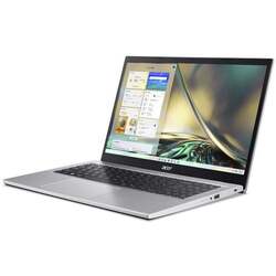 Acer Aspire 3 A315-59-55ZT Laptop - 15.6" FHD, Intel Core i5-1235U, 8GB RAM, 512GB SSD, Intel Iris Xe Graphics, Windows 11. Pure Silver ENG/ARB