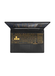 Asus TUF 506HC Gaming Laptop, 15.6-inch FHD Display, Intel Core i7-11800H 144Hz, 512GB SSD, 16GB RAM, 4GB GeForce RTX 3050 Graphics, EN KB, Windows 10, Eclipse Grey
