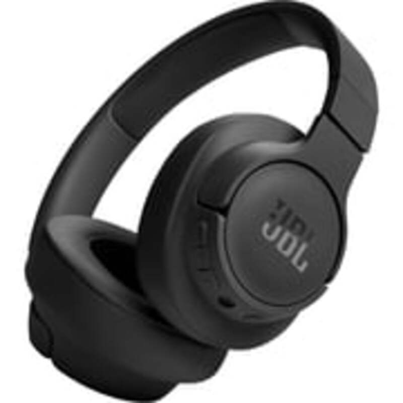 JBL T720BLK Wireless Over Ear Headphones Black