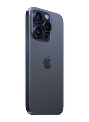 Apple iPhone 15 Pro Max 1TB Blue Titanium, Without FaceTime, 8GB RAM, 5G, Single SIM Smartphone, Middle East Version