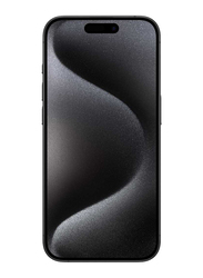 Apple iPhone 15 Pro 256GB Black Titanium, Without FaceTime, 8GB RAM, 5G, Single SIM Smartphone, Middle East Version
