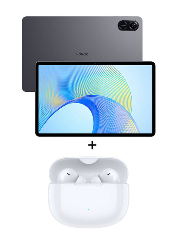 

Honor Pad X9 128GB Space Grey 11.5-inch Tablet With X3 Lite Earbuds, 4GB RAM, WiFi Only, Middle East Version