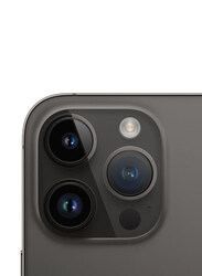 Apple iPhone 14 Pro 256GB Space Black, With FaceTime, 6GB, 5G, Single SIM Smartphone, Middle East Version