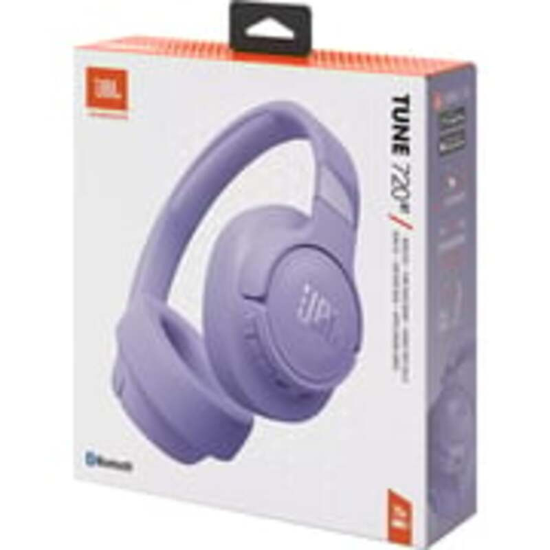 JBL T720BTPUR Wireless Over Ear Headphones Purple