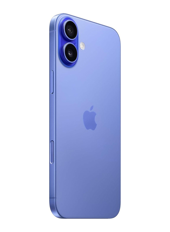 Apple iPhone 16 Plus 128GB Ultramarine, Without FaceTime, 8GB RAM, 5G, Single Sim Smartphone, Middle East Version