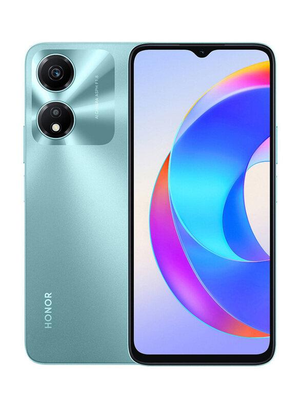 

Honor X5 Plus 64GB Cyan Lake, 4GB RAM, 4G LTE, Dual Sim Smartphone, Middle East Version