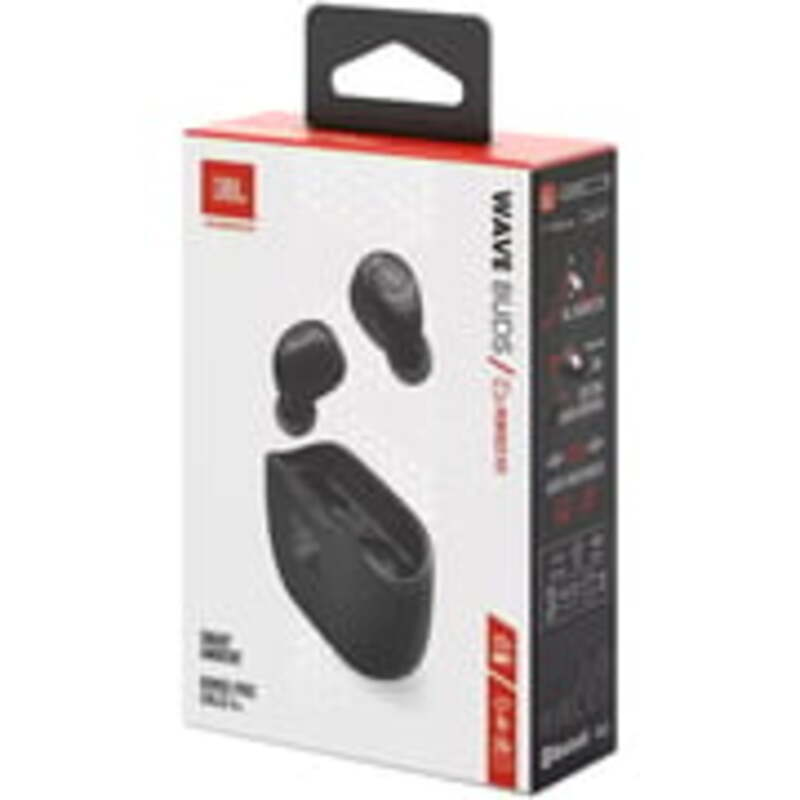 JBL Wave Buds True Wireless Earbuds Black WBUDSBLK