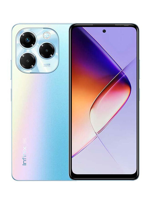 

Infinix Note 40X 256GB Palm Blue, 8GB RAM, 5G, Dual Sim Smartphone, Middle East Version