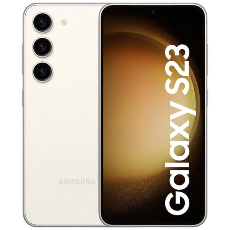 Samsung Galaxy S23 5G 128GB 8GB Cream Dual Sim Smartphone - UAE version