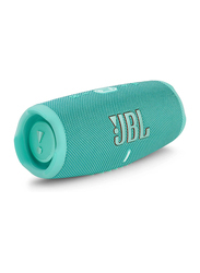 JBL Charge 5 Waterproof Portable Bluetooth Speaker with Powerbank, Teal