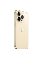 Apple iPhone 14 Pro 256GB Gold, With FaceTime, 6GB, 5G, Single SIM Smartphone, Middle East Version